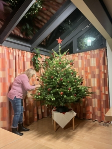 Weihnachtsvorbereitungen (Foto: AWO Weisenau)