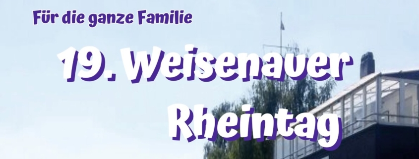 Weisenauer Rheintag 2026 (Foto: Wasserfreunde)